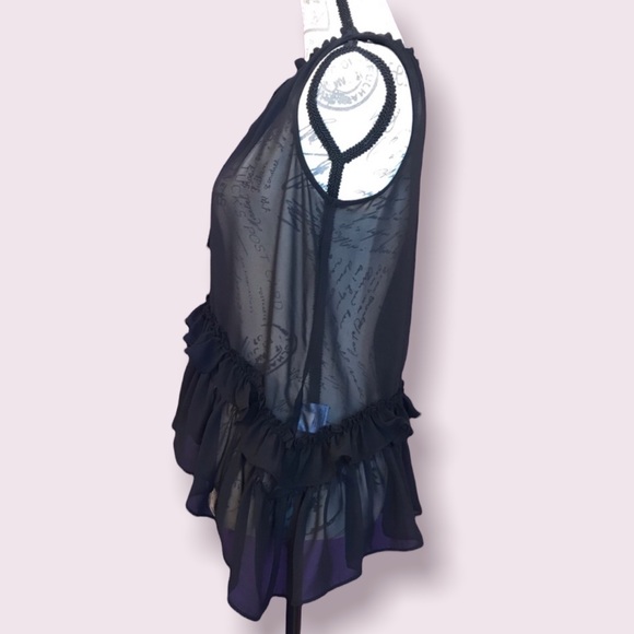 Bar III, Sheer Top, Size Small - Picture 4 of 9